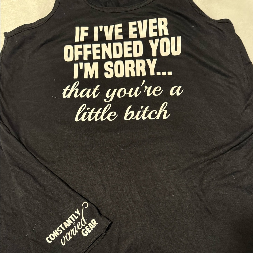 Constantly varied gear tank top